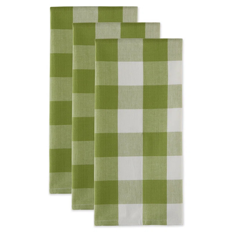 Cotton Waffle Tea Towel Kitchen Towel (Set of 3) | Wayfair North America