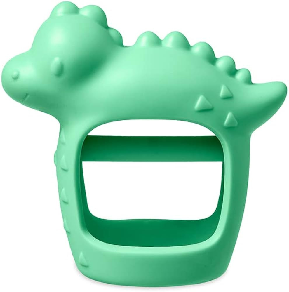 Itzy Ritzy Bitzy Grip Hand Teether - Silicone Teether for Babies - Developmental Teething Toy wit... | Amazon (US)