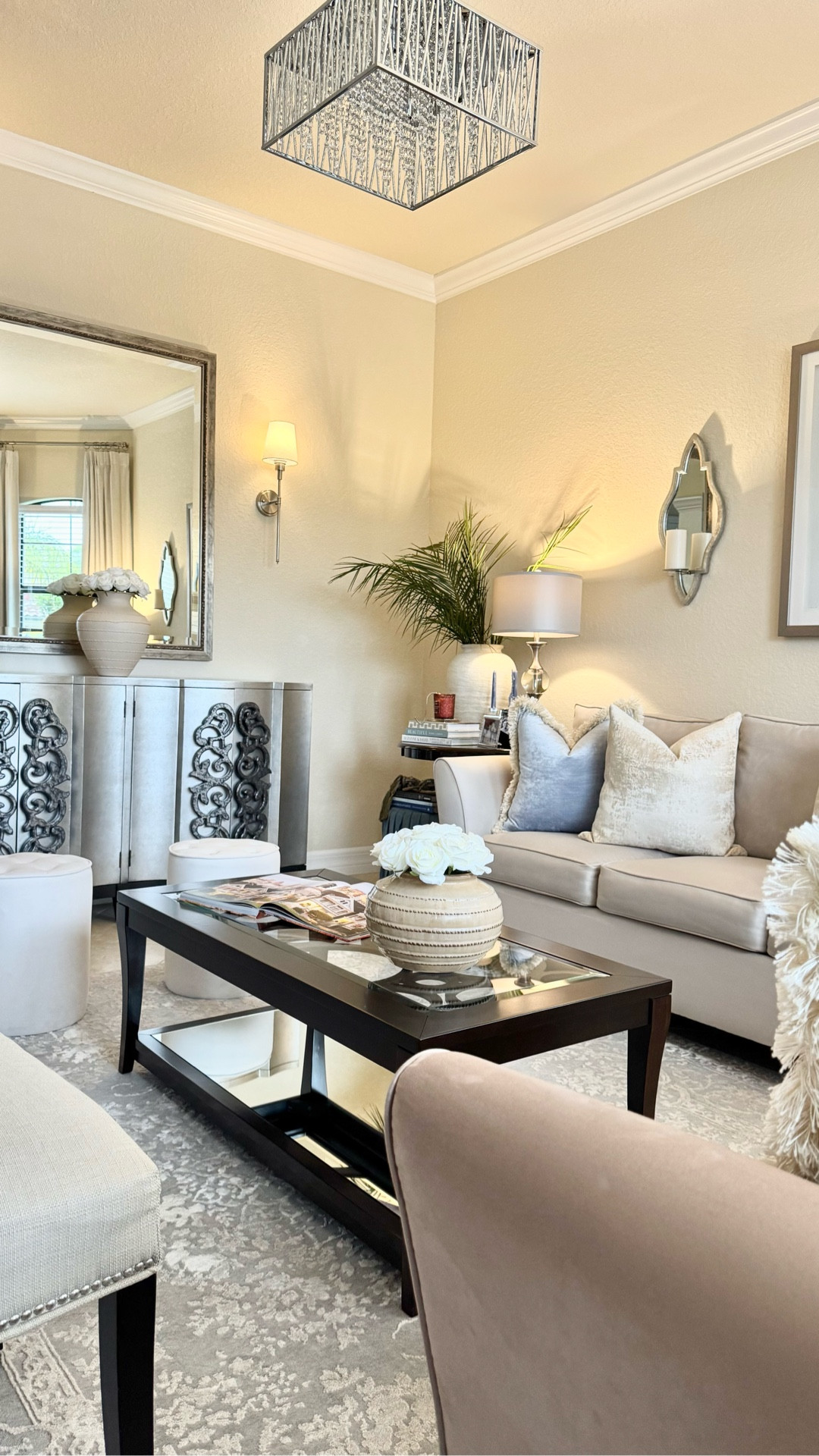 It’s a beautiful cloudy day here in Florida! Our living room is glowing with beautiful warm lights and it feels so cozy & inviting!🩵🤍🤎🍃

Have a wonderful day!🥰

Home Decor | Living Room Decor | Warm Neutral Decor | Classic Blues | Transitional Decor | Transitional Modern Coastal | Traditional Decor | Brown & Blue Decor | Classic Decor | Timeless Decor 

#LTKHome