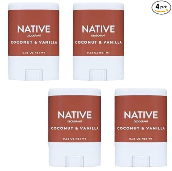 Generic Native Deodorant Mini Travel Size 0.5 OZ Coconut & Vanilla - (Aluminum Free, Phthalate Fr... | Amazon (US)