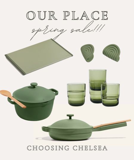 The dreamiest sage cook wear 😍 

Our place spring sale- our place cookwear- our place sage green- always pan sage 

#LTKGiftGuide #LTKSeasonal #LTKhome
