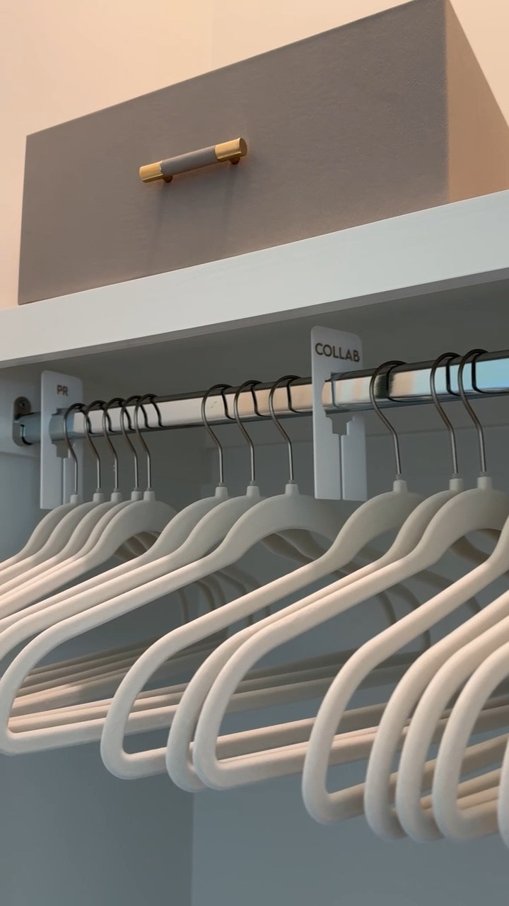 For Emily’s Influencer Closet we added clothing rack tags to categorize her wardrobe #influencer #closet #organize

#LTKHome