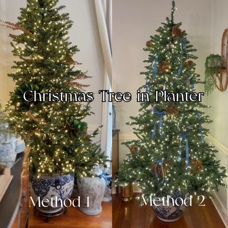 2 DIYs to put your Christmas tree in a planter

#LTKHoliday #LTKhome