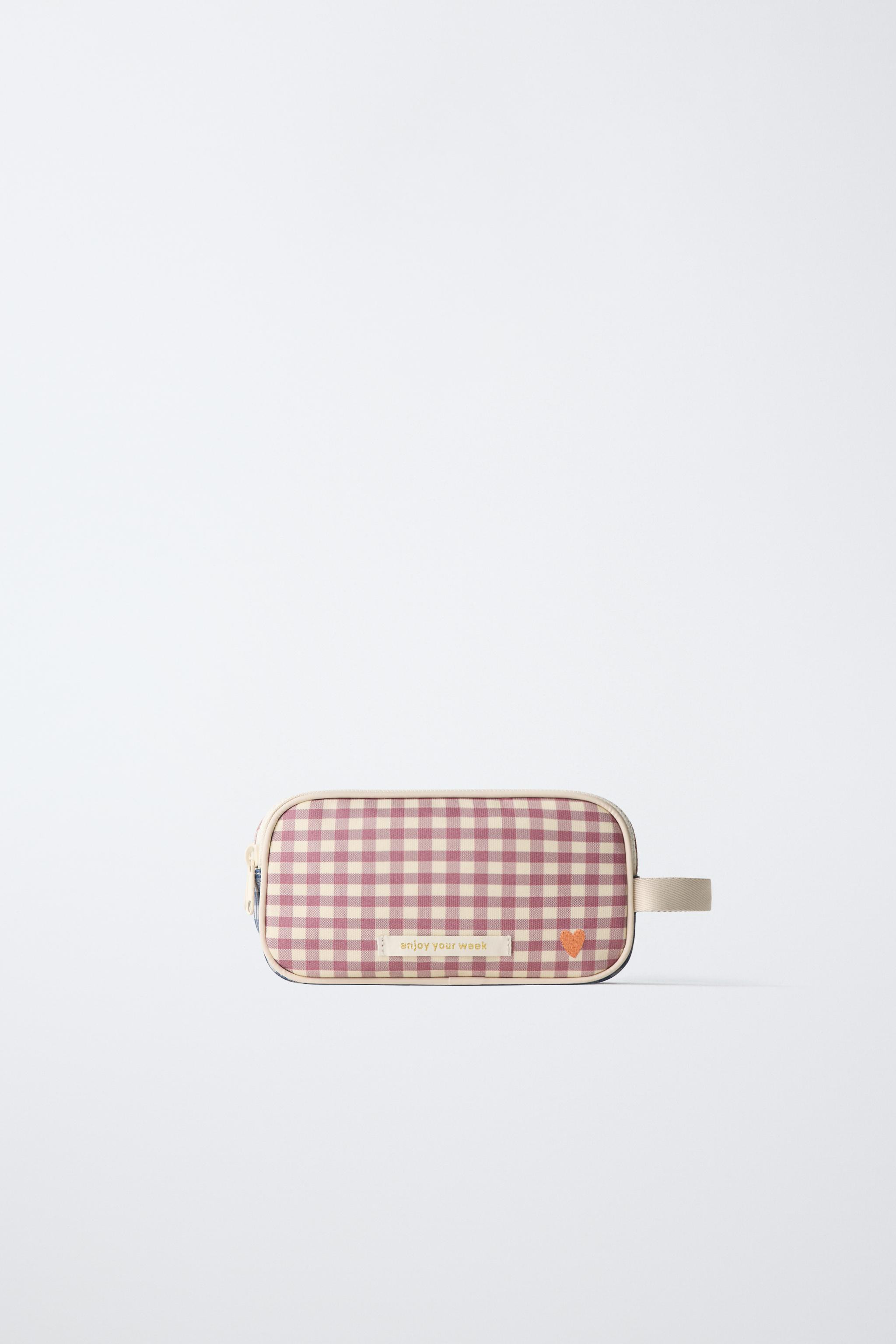 GINGHAM POUCH | Zara US