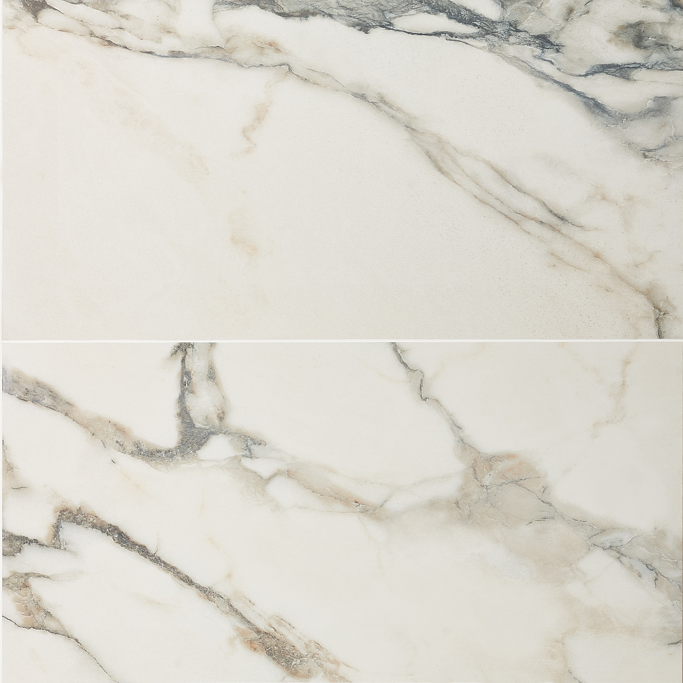 Artmore Tile Enigma Calacatta Rustico 12-in x 24-in Matte Porcelain Floor and Wall Tile ( 15.5-sq ft Carton ) Marble | EXT3RD106677 | Lowe's
