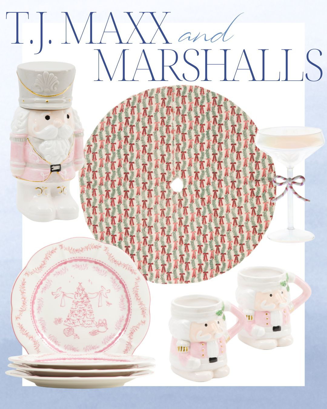 Holiday home finds from T.J. Maxx and Marshalls! 🎄 From festive wreaths and ribbon plates to gingerbread doormats and cozy tree skirts, these charming seasonal decor pieces are perfect for creating a warm and welcoming home this Christmas. Shop these affordable and stylish picks before they sell out!

christmas decor, holiday home finds, T.J. Maxx christmas, Marshalls holiday decor, affordable christmas decorations, cozy holiday home
 

 #LTKSeasonal #LTKHome #LTKFamily