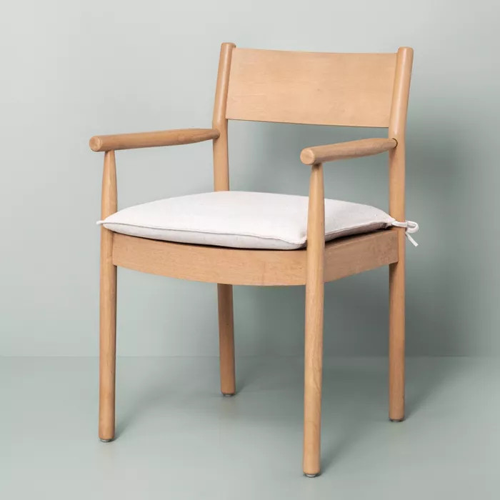 Wood Chair with Cushion - Hearth & Hand™ with Magnolia | Target