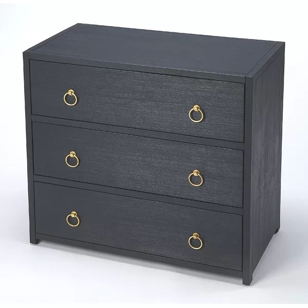 Elin 3 Drawer 34'' W Dresser | Wayfair North America