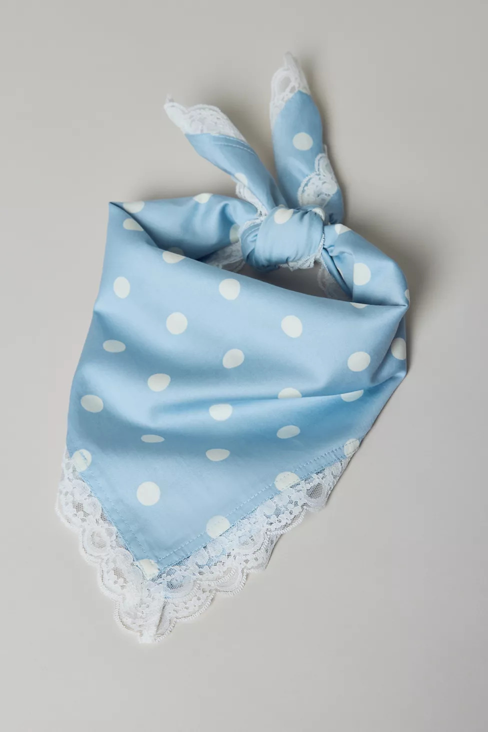 For Love & Lemons UO Exclusive Polka Dot Silky Scarf | Urban Outfitters (US and RoW)