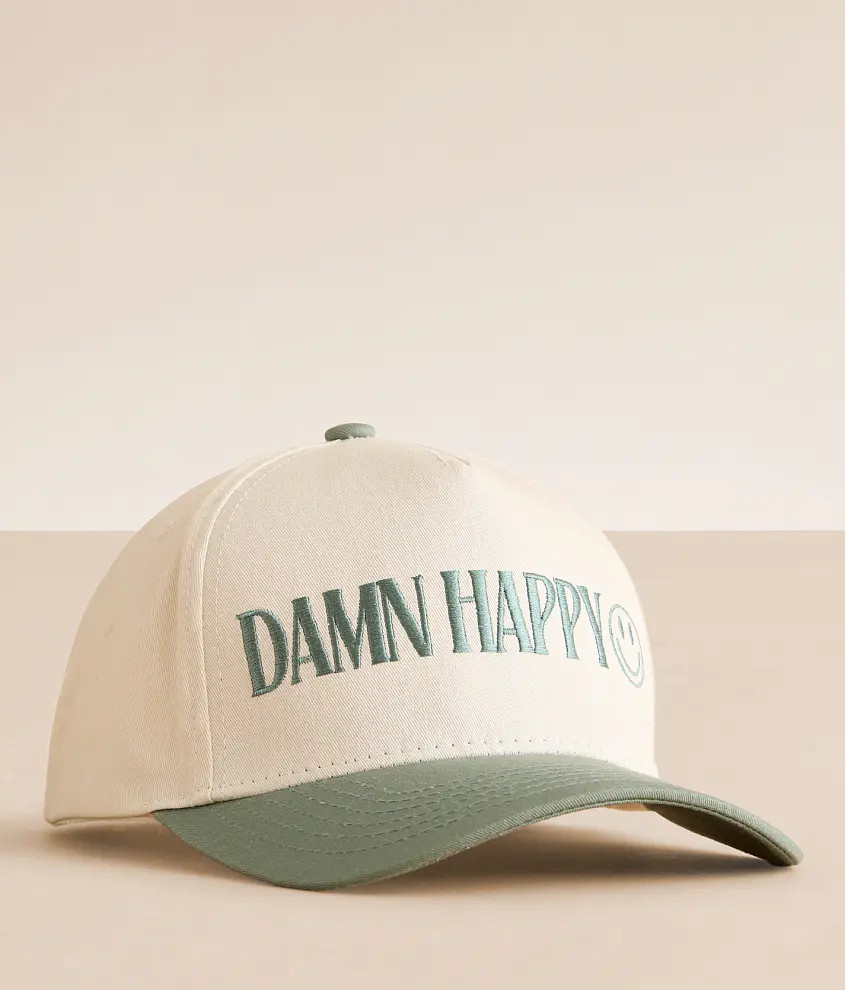 Damn Happy Baseball Hat | Buckle