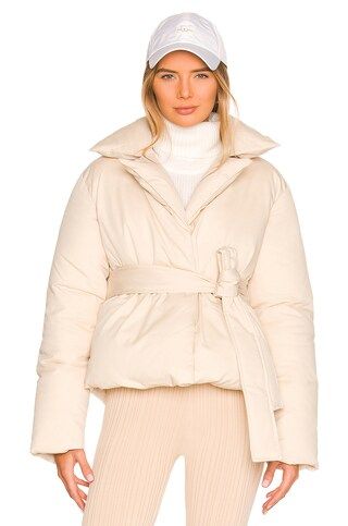 EAVES Weyes Puffer Jacket in Ivory from Revolve.com | Revolve Clothing (Global)