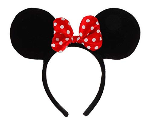 elope Disney Minnie Costume Ears Headband with Bow Standard | Amazon (US)