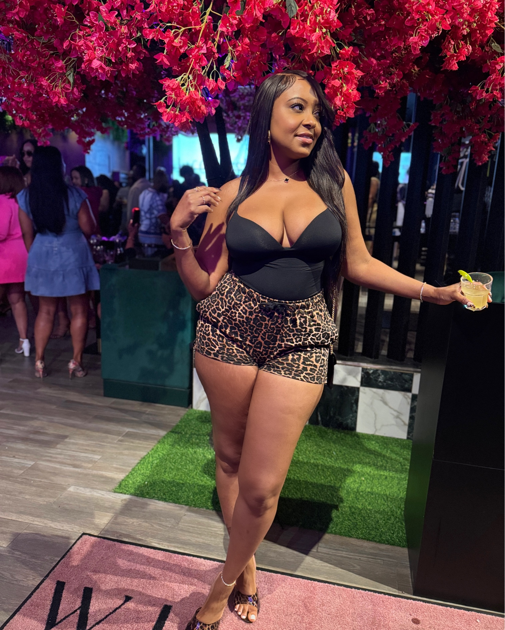 Girls night out outfit under $50 🐆✨ Luxury leopard print bodysuit club outfit shorts summer outfit date night

#LTKTall #LTKgrwm #LTKOver40
