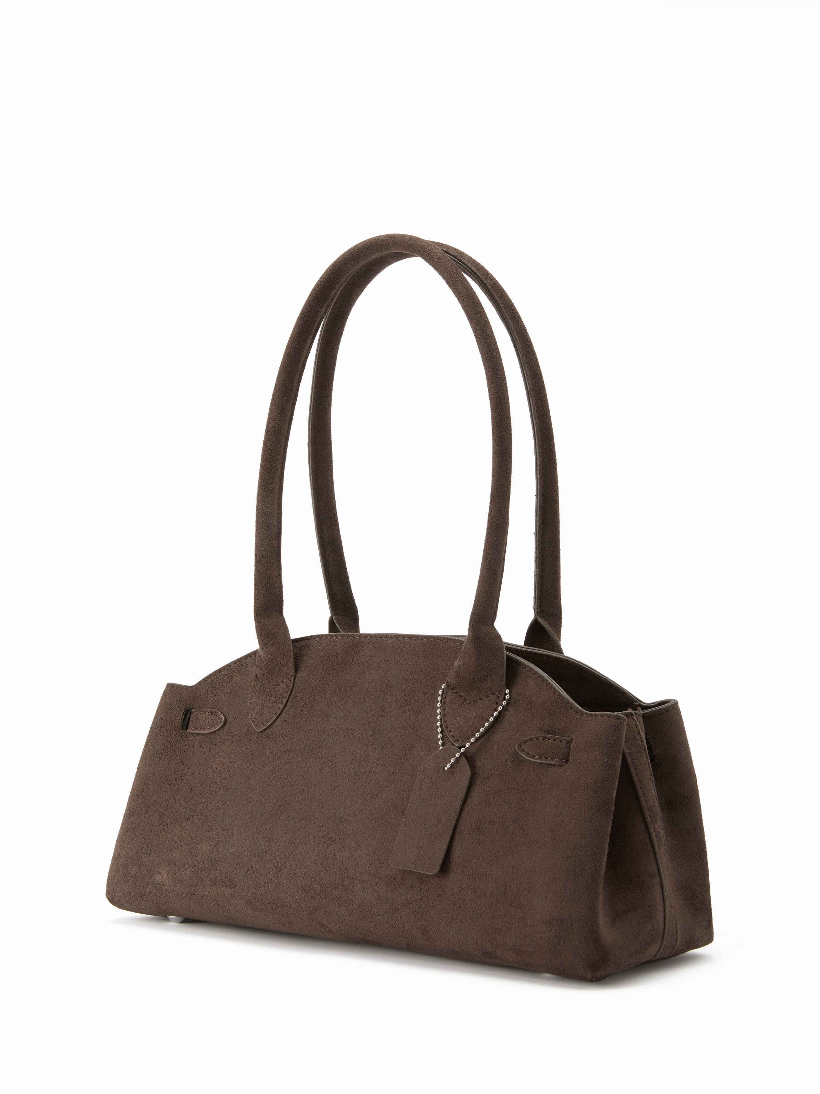Suede FAUX SUEDE SHOULDER BAG For Daily Casual | Cider