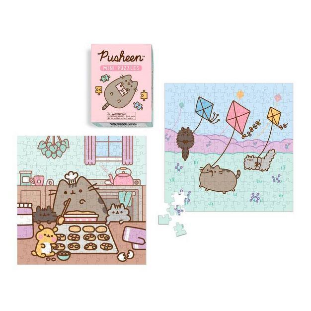Pusheen Mini Puzzles - (Rp Minis) by  Claire Belton (Paperback) | Target