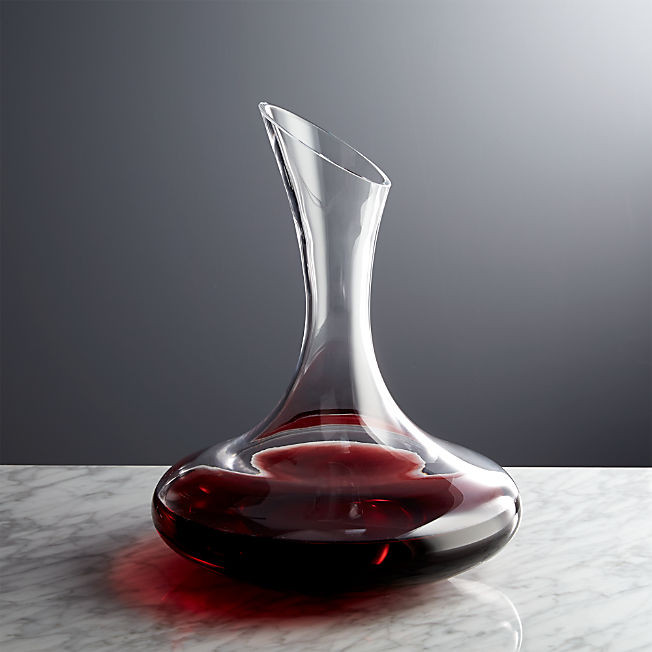 Swoon Wine Decanter + Reviews | Crate & Barrel | Crate & Barrel