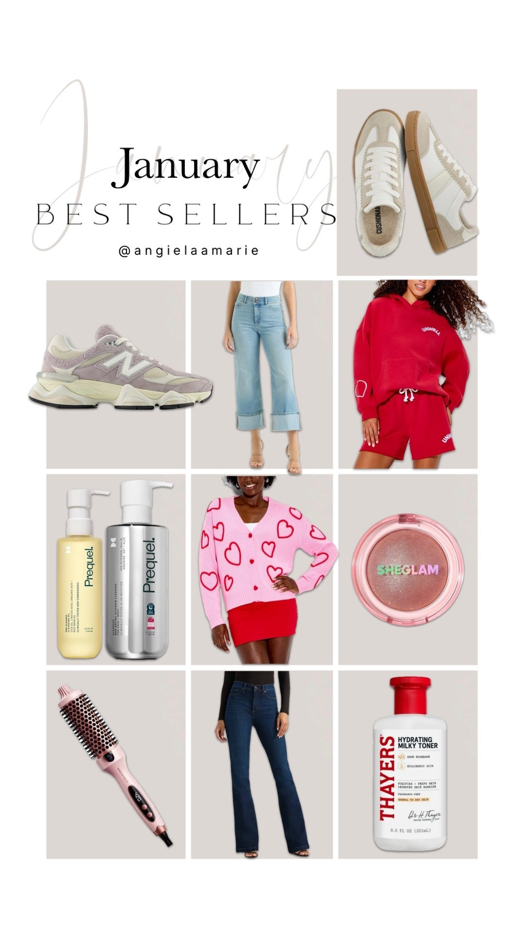 January Best Sellers 🤩



#LTKWorkwear #LTKWedding #LTKHome #LTKBaby #LTKMens #LTKSaleAlert #LTKU #LTKBeauty #LTKBump #LTKOver40 #LTKTravel #LTKSeasonal #LTKKids #LTKMidsize #LTKActive #LTKPetite #LTKTall #LTKdayinmylife #LTKgrwm #LTKootd #LTKfitnessgoals #LTKmomlife #LTKmorningroutine #LTKselfcare #LTKstorytime #LTKfoodie #LTKvlog #LTKValentine #LTKNYFW