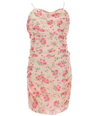 Big Girls 7-16 Sleeveless Floral Print Mini Mesh Dress | Dillard's