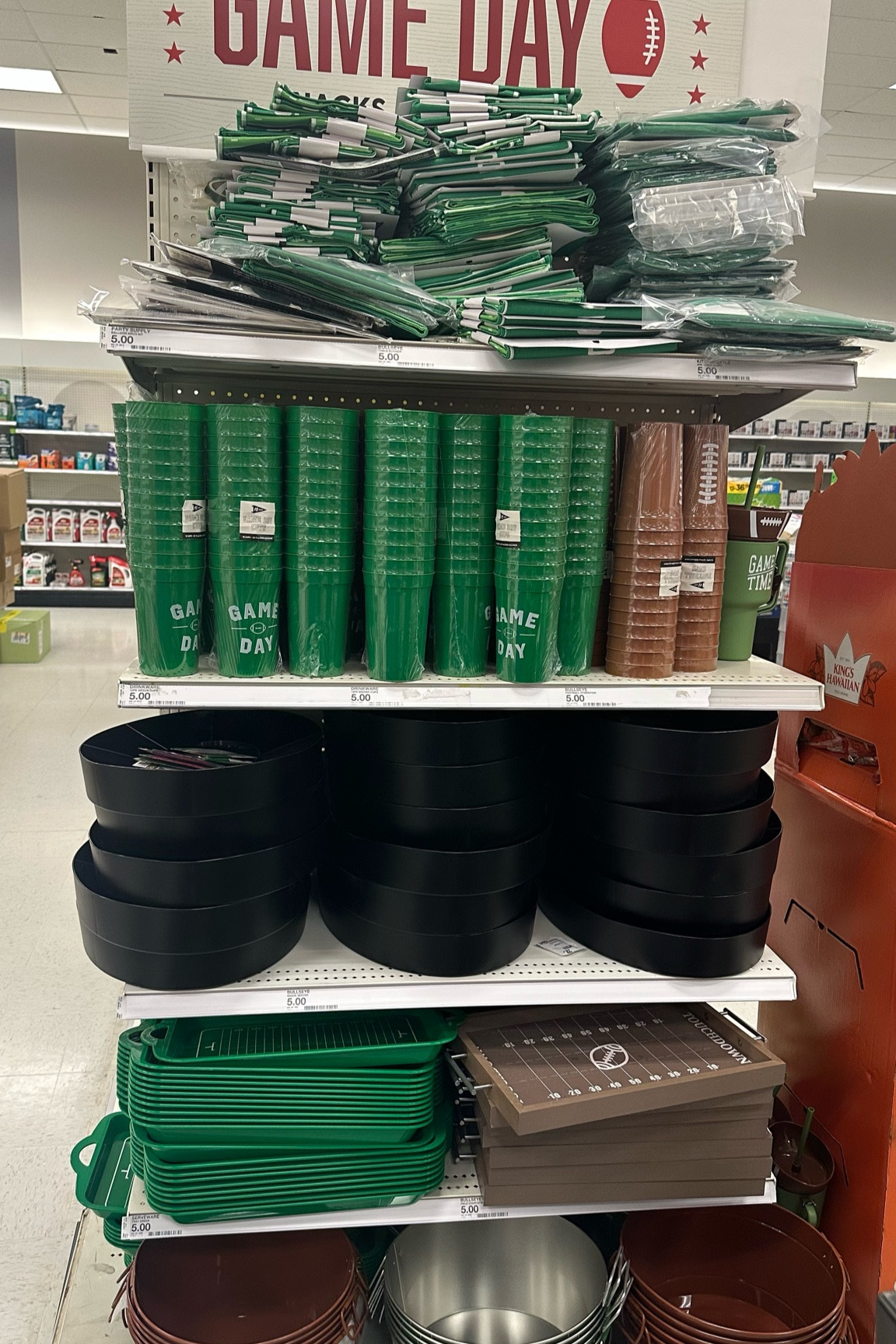 Target Super Bowl supplies 🏈

#LTKParties #LTKHome #LTKSeasonal