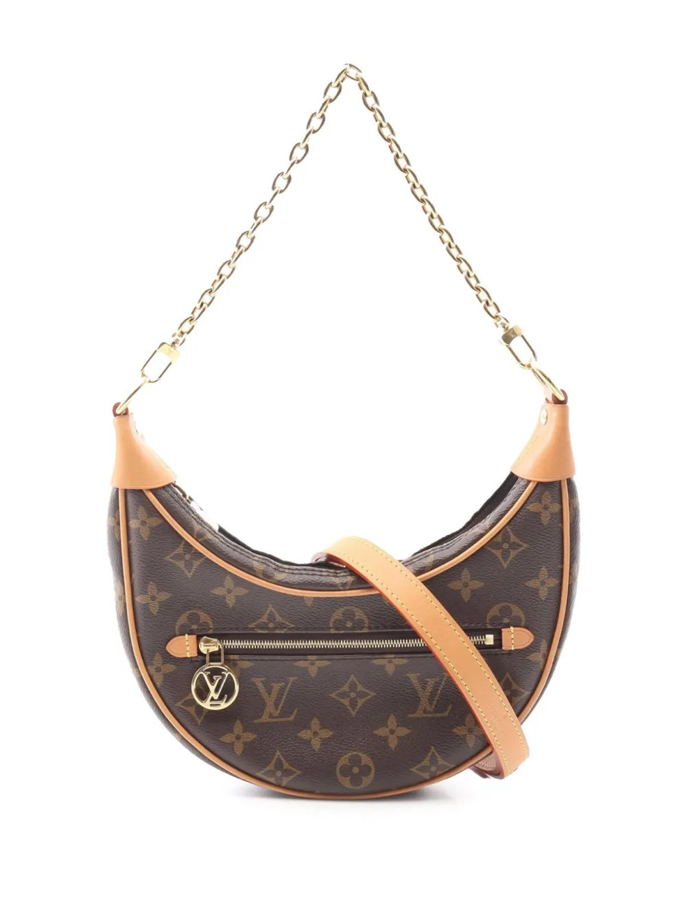 Louis Vuitton Pre-Owned 2021-2025 Monogram Loop satchel - Brown | Farfetch Global