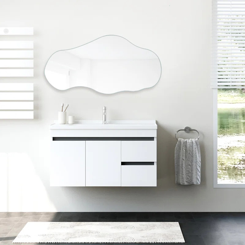 Asymmetrical Wall Mirror | Wayfair North America