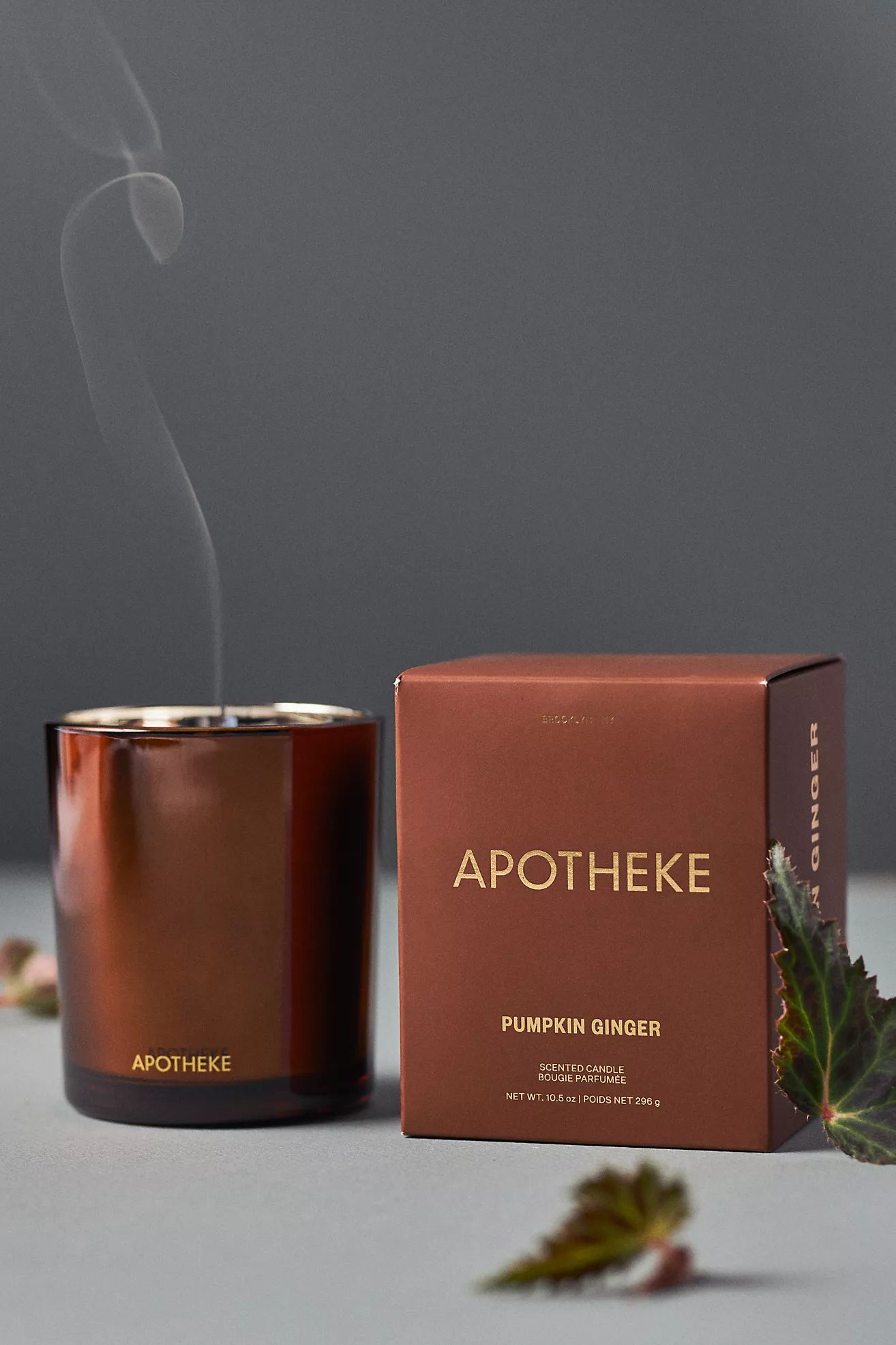 Apotheke Pumpkin Ginger Classic Scented Boxed Candle | Anthropologie (US)