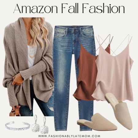 Amazon fall fashion! 
Fashionablylatemom 
Fall fashion 
Amazon fashion 
Cardigan 

#LTKstyletip #LTKshoecrush