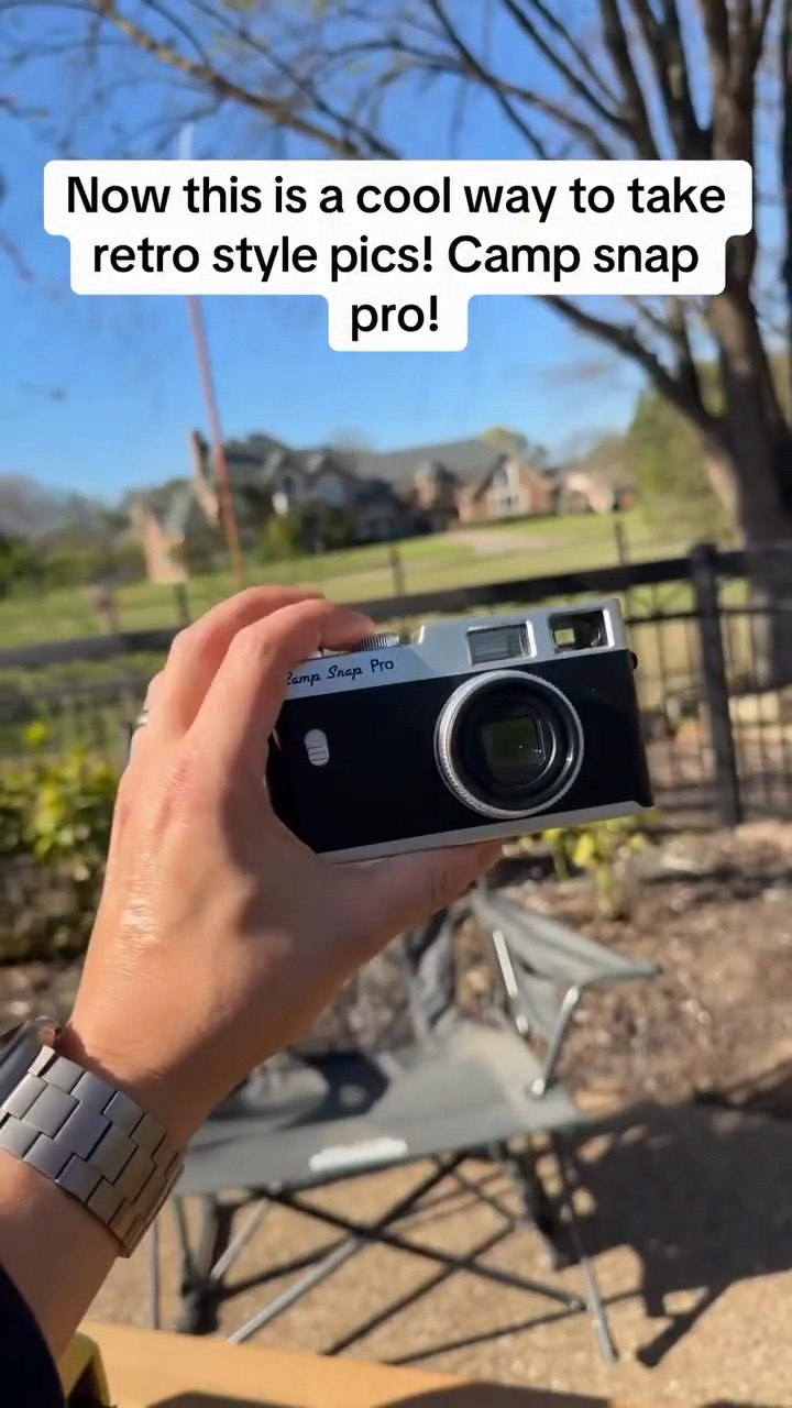 This is the #campsnappro you can get now! This is an awesome retro style camera! It’s available now! Must see! #kahladeals @campsnapcamera