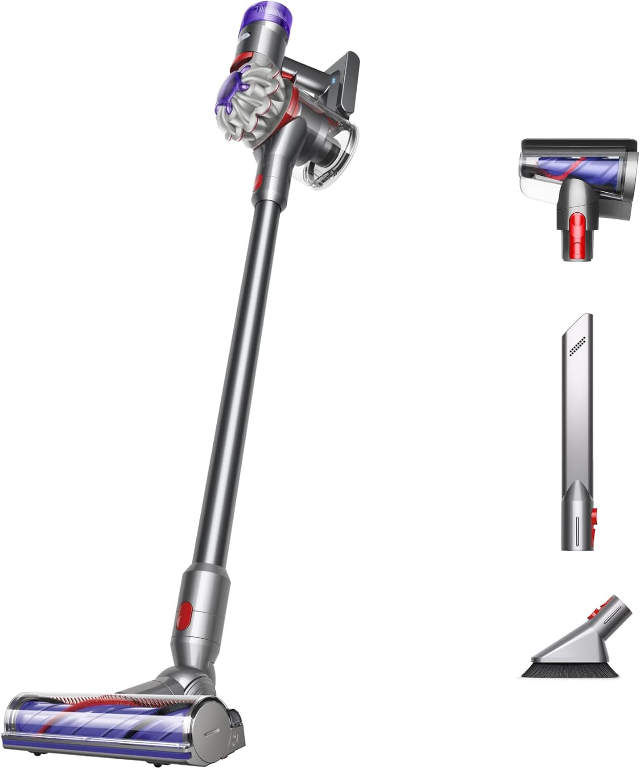 Dyson V8 Plus Cordless Vacuum, Silver/Nickel | Amazon (US)