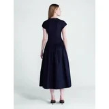 Scoop Women’s Maxi Dress with Short Dolman Sleeves, Sizes XS-4X | Walmart (US)