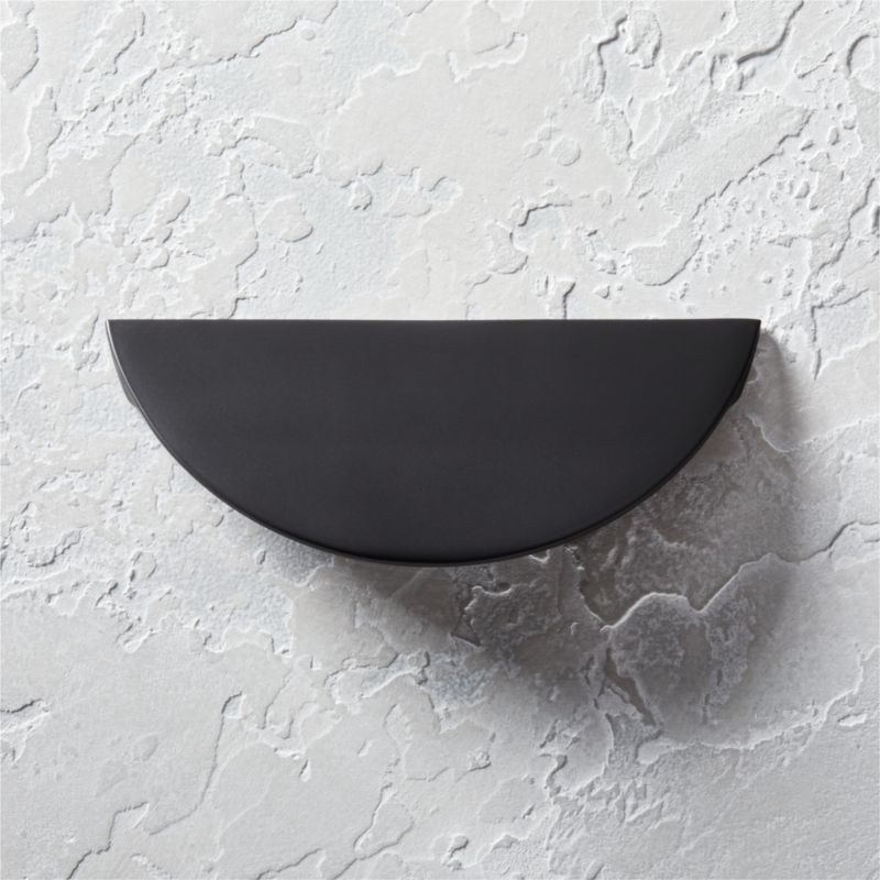 Bin Matte Black Pull 4" + Reviews | CB2 | CB2