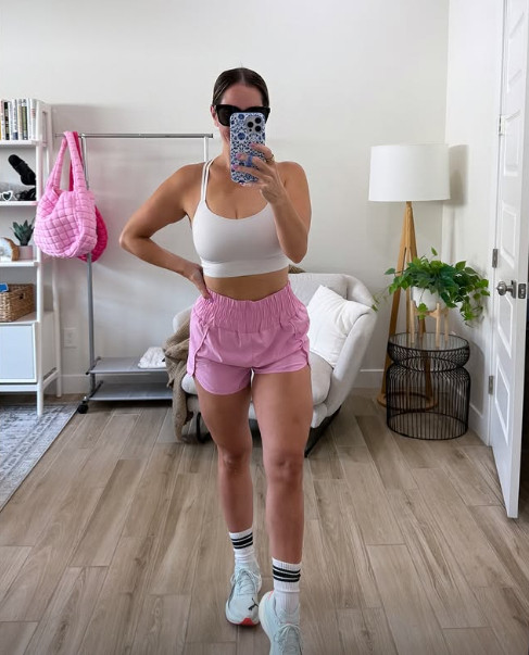 Workout OOTD! 🩷 

 #LTKActive #LTKU #LTKStyleTip