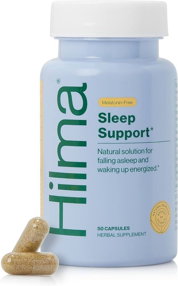 Hilma Sleep Aid - Formulated with Magnesium & L-Theanine to Help You Fall Asleep & Stay Asleep - ... | Amazon (US)