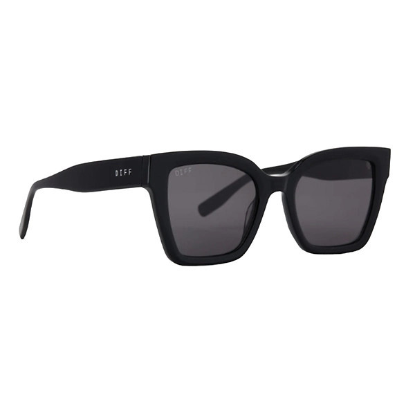 Women's DIFF EYEWEAR Rhys Sunglasses Black/Grey | Scheels