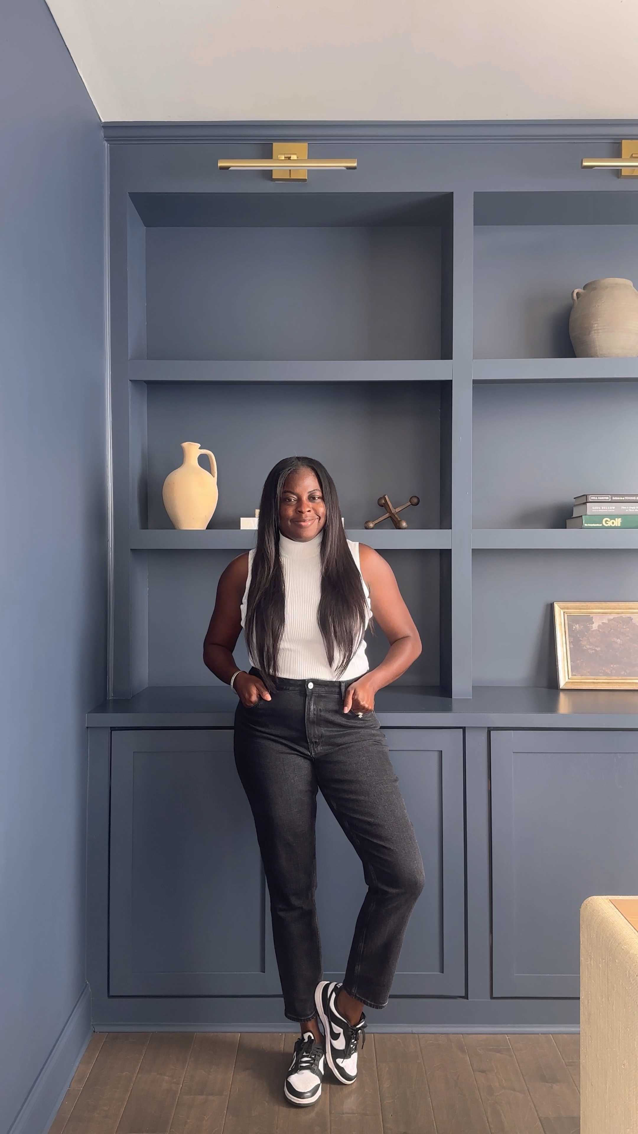 What i wore to work, casual black denim and sleeveless white top. 

#LTKWorkwear #LTKVideo #LTKStyleTip