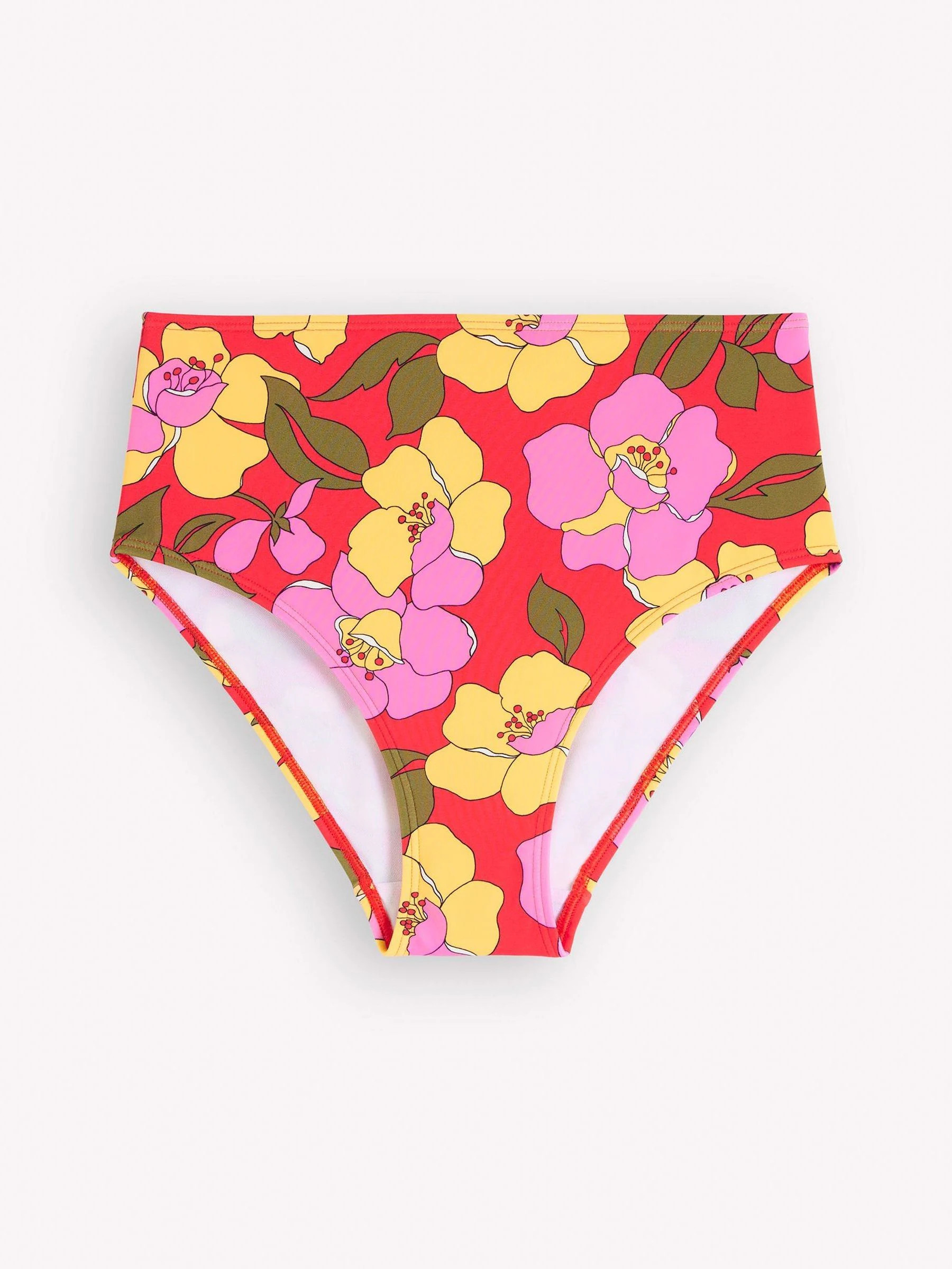 Boden Boden Red High Waisted Bikini Bottoms | Next US