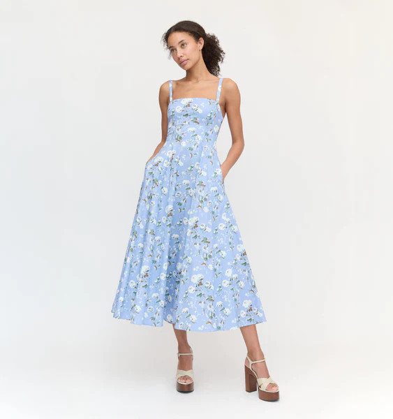 The Margot Dress - Sky Bluebonnet | Hill House Home US
