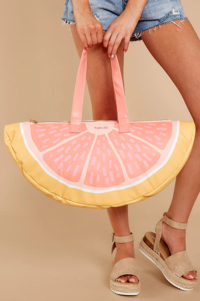 Super Chill Grapefruit Cooler Bag | Red Dress 