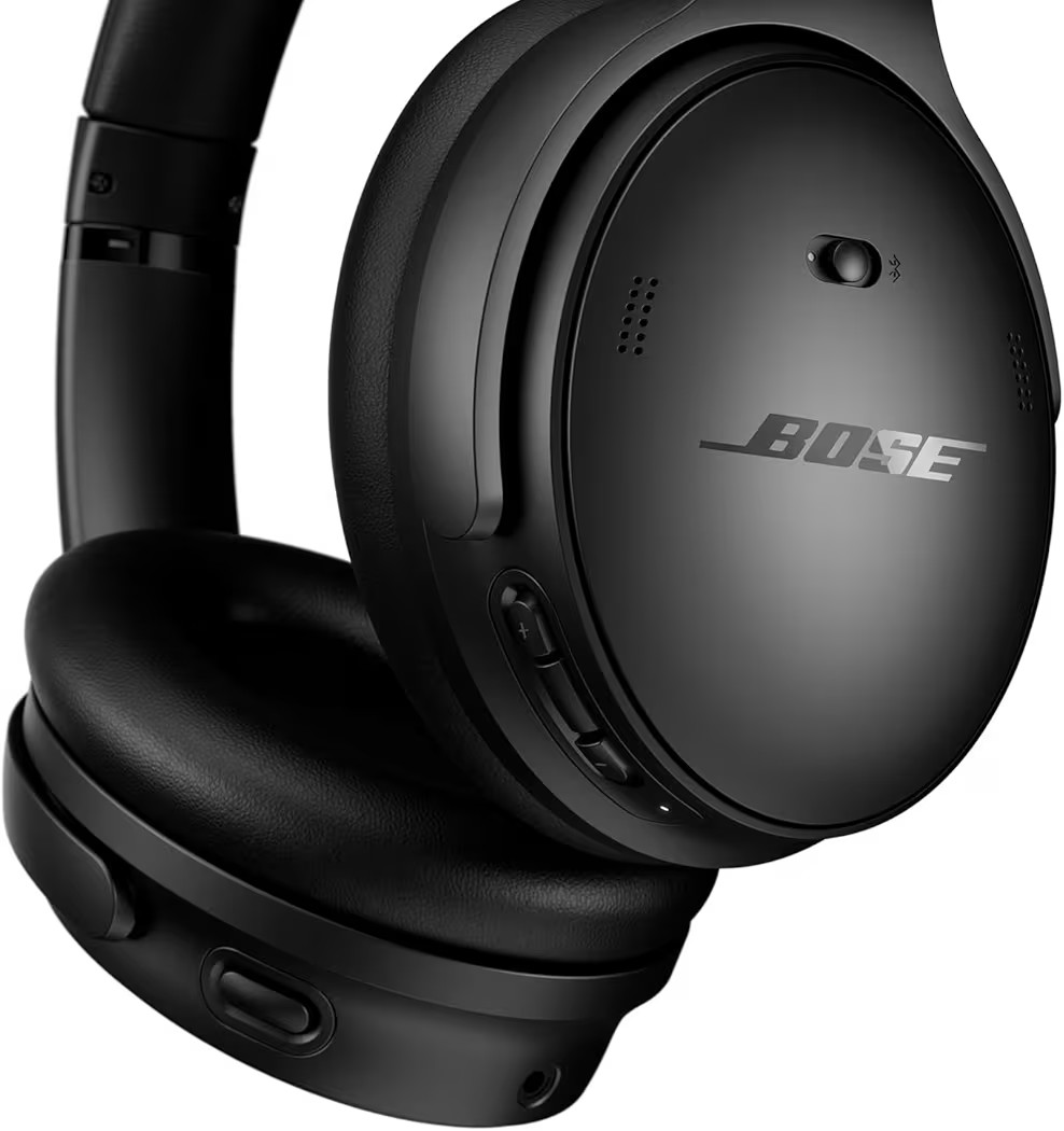 Bose QuietComfort Bluetooth Headphones Over Ear, Black | Amazon (US)