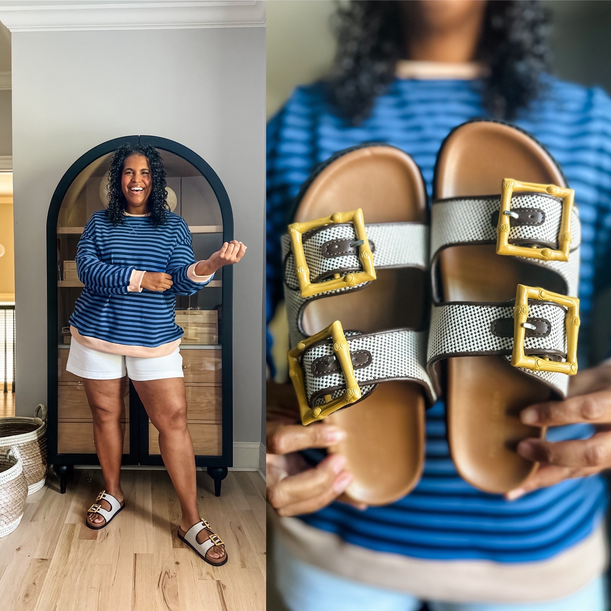 Wearing size 2x in both top and shorts. Sweatshirt has nice oversized fit and is available in sizes through 5x. Sandals are SO comfy and true to size. #amazon #walmart

#LTKPlusSize #LTKMidsize #LTKFindsUnder50