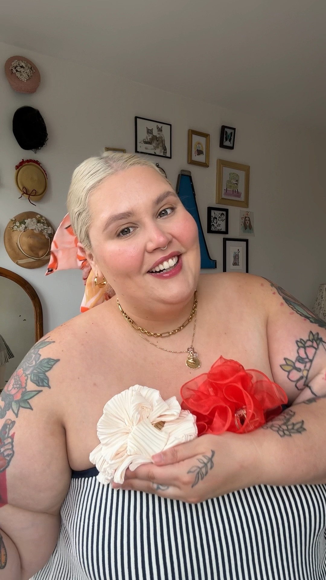 I love these claw clips to not only distract from haphazardly done hair, but also give the vibe of an oversized scrunchie on shorter hair. Just need to find more now! 

#LTKStyleTip #LTKSummerSales #LTKBeauty