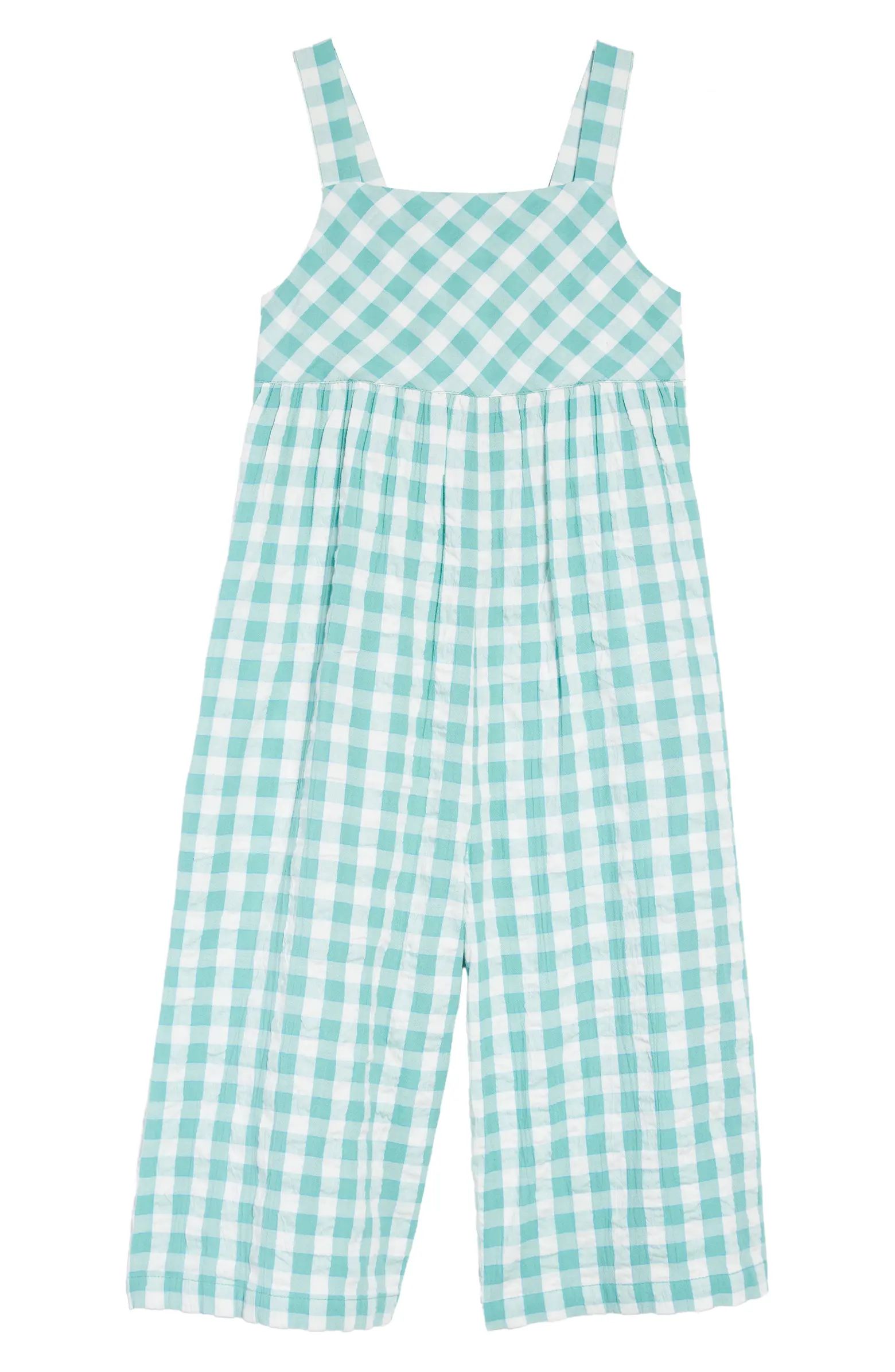 Kids' Matching Family Moments Cotton Blend Gingham Romper | Nordstrom