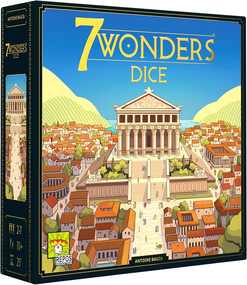 7 Wonders Dice Game - Build Marvels, Advance Science & Trade, Ancient Civilization Strategy Game ... | Amazon (US)