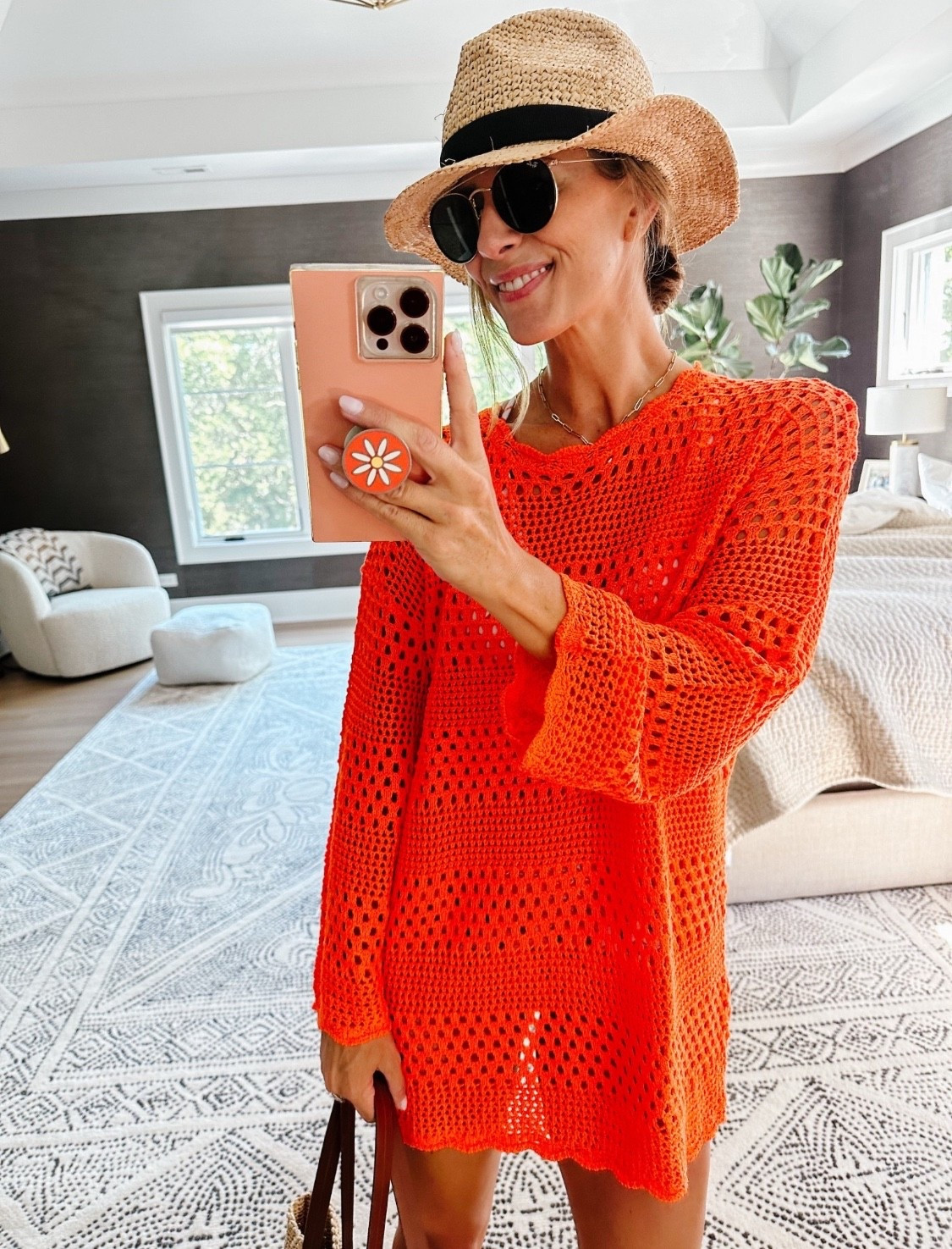 Love this bright orange cover-up for summer pool days. 

#LTKSwim #LTKSeasonal #LTKStyleTip