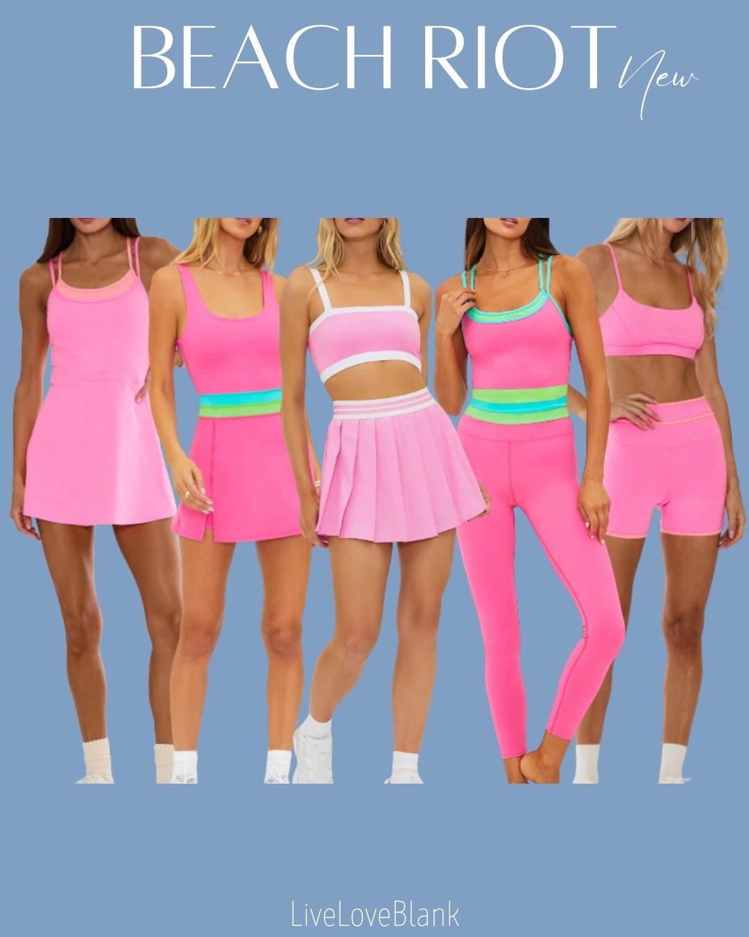 Beach Riot Athleisure 
Spring new releases
Tennis and pickleball outfits for her 
Gym outfits for her 

#LTKmomlife #LTKSeasonal #LTKActive