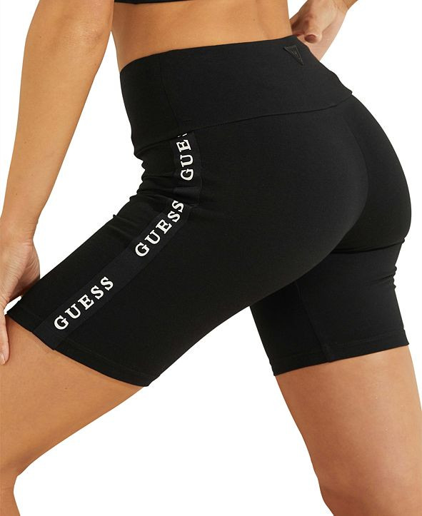 Logo-Graphic Biker Shorts | Macys (US)