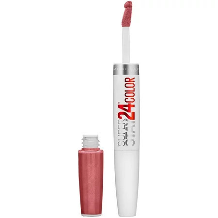 Maybelline SuperStay 24 2-Step Liquid Lipstick, Forever Chestnut | Walmart (US)