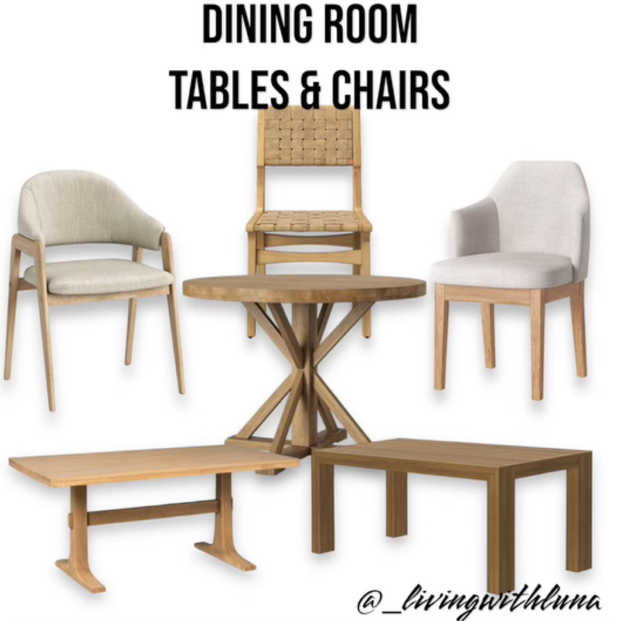 Affordable neutral dining room furniture ! 





Home decor, affordable home finds, target decor, dining room, dining room inspo, dining chair, dining table, round dining table, 

#LTKStyleTip #LTKHome
