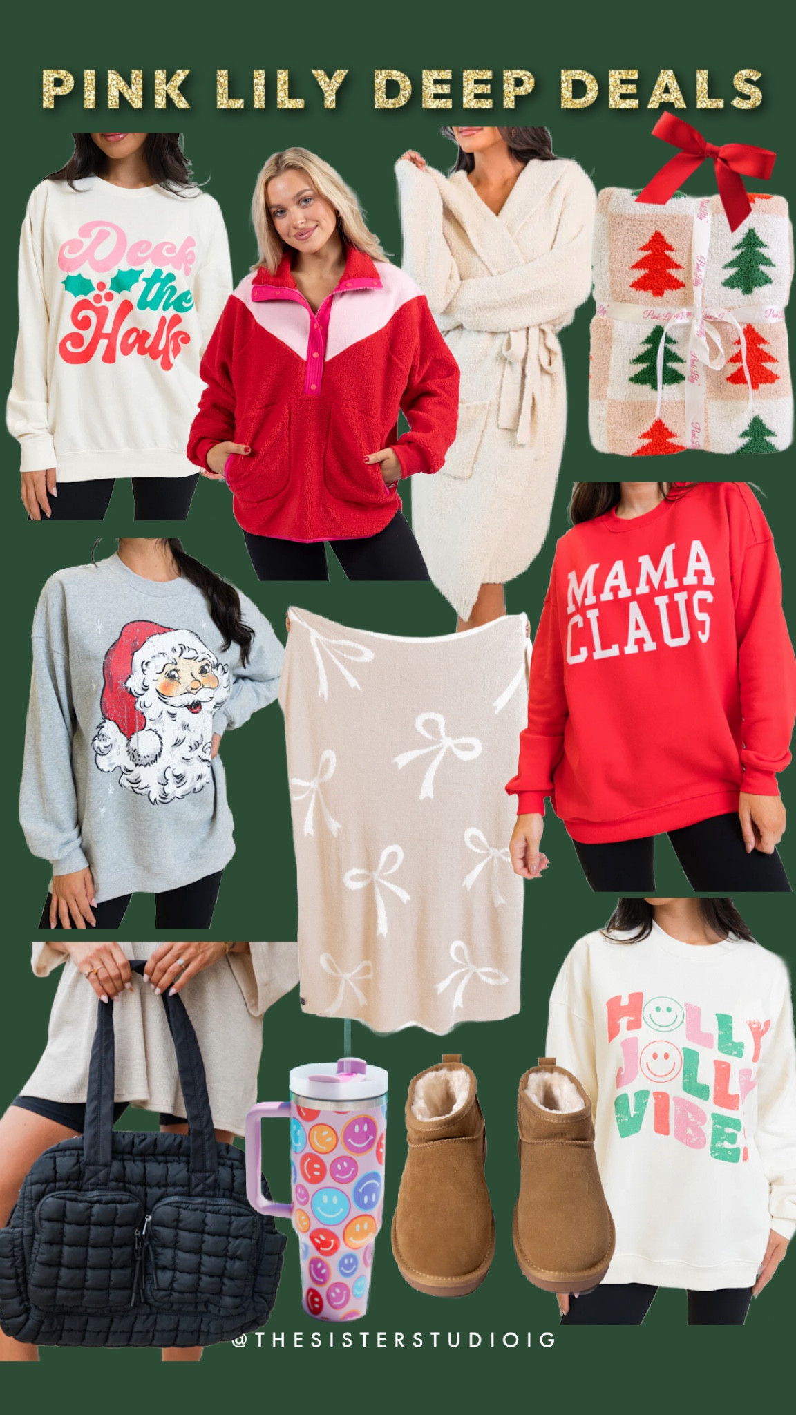 Pink lily doorbuster sale + 35% off everything else with code: DEALS

#LTKCyberWeek #LTKFindsUnder50 #LTKSaleAlert