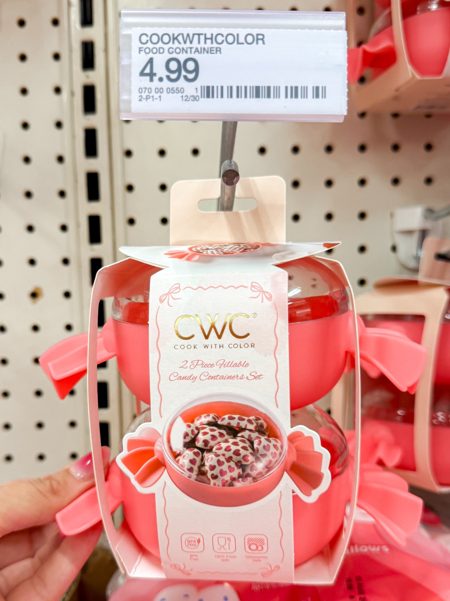 This under $5 candy container is such a cute Valentine gift idea 🍬💗
Perfect for filling with Valentine’s candy, small treats, gift cards, or hair accessories.
Great for kids’ Valentine baskets, teacher gifts, party favors, and budget-friendly gift ideas.

#LTKGiftIdeas #LTKUnder10 #LTKValentines #ValentinesGiftIdeas #KidsGiftIdeas #TargetFinds #BudgetFriendly #GiftableFinds 

#LTKHome #LTKmomlife #LTKSeasonal